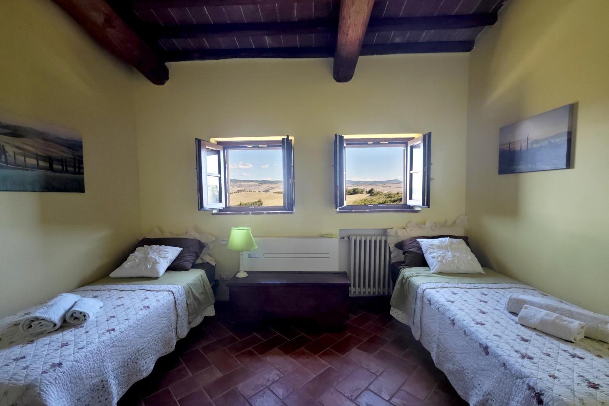 Apartamento Relax Palazzo Monaci Asciano Exterior foto